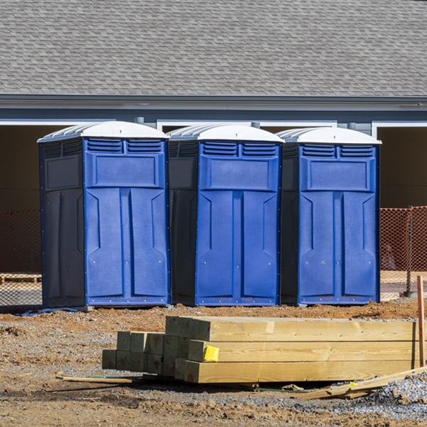 what is the maximum capacity for a single porta potty in Bridgeport Oklahoma